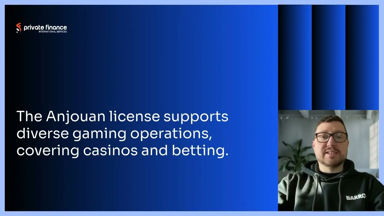 How Anjouan gaming licensing works with Prifinance