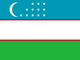 Uzbekistán flag